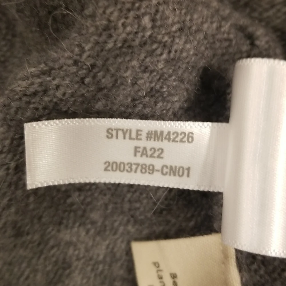 💕MADEWELL💕 Cozy Walker Cardigan ~ Heather Evening Grey XXL NWOT